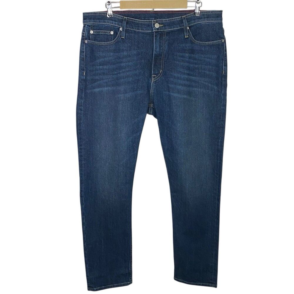 American Giant Dakota Straight Jeans Mens 38x32 Blue Denim Dark Vintage Wash NEW